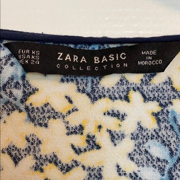 Super cute, ruffled Zara top - Picture 4 of 4